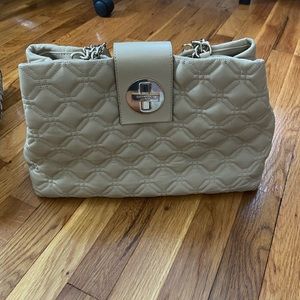 Kate spade quilted leather handbag